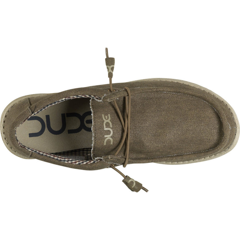 Hey Dude Wally Canvas Shoes | Nut