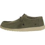 Hey Dude Wally L Canvas Shoes | Army