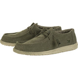 Hey Dude Wally L Canvas Shoes | Army