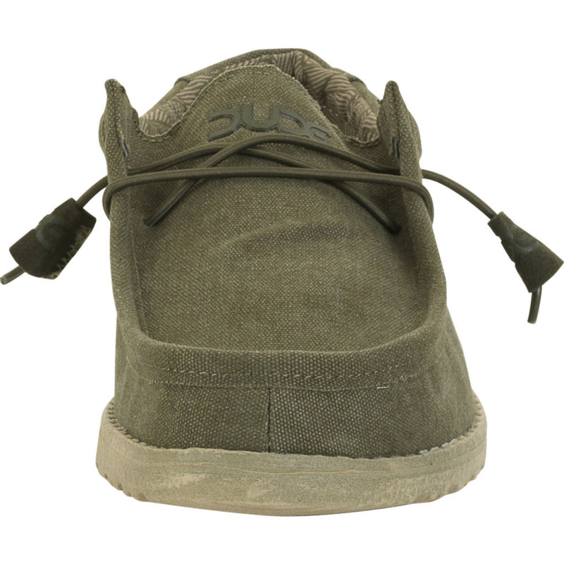 Hey Dude Wally L Canvas Shoes | Army