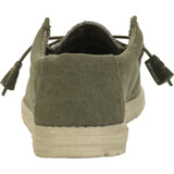 Hey Dude Wally L Canvas Shoes | Army