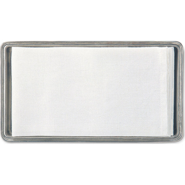 Match Guest Towel Tray | Pewter