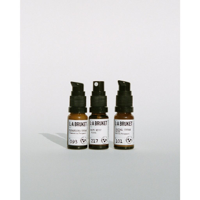 L:A Bruket Face Travel Kit 10 ml | Set of 3