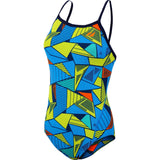 Zone3 Girl's Prism 2.0 Costume | Blue/Yellow