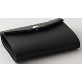 Orchill Artisan Tri-Fold Snap Closure Wallet | Black