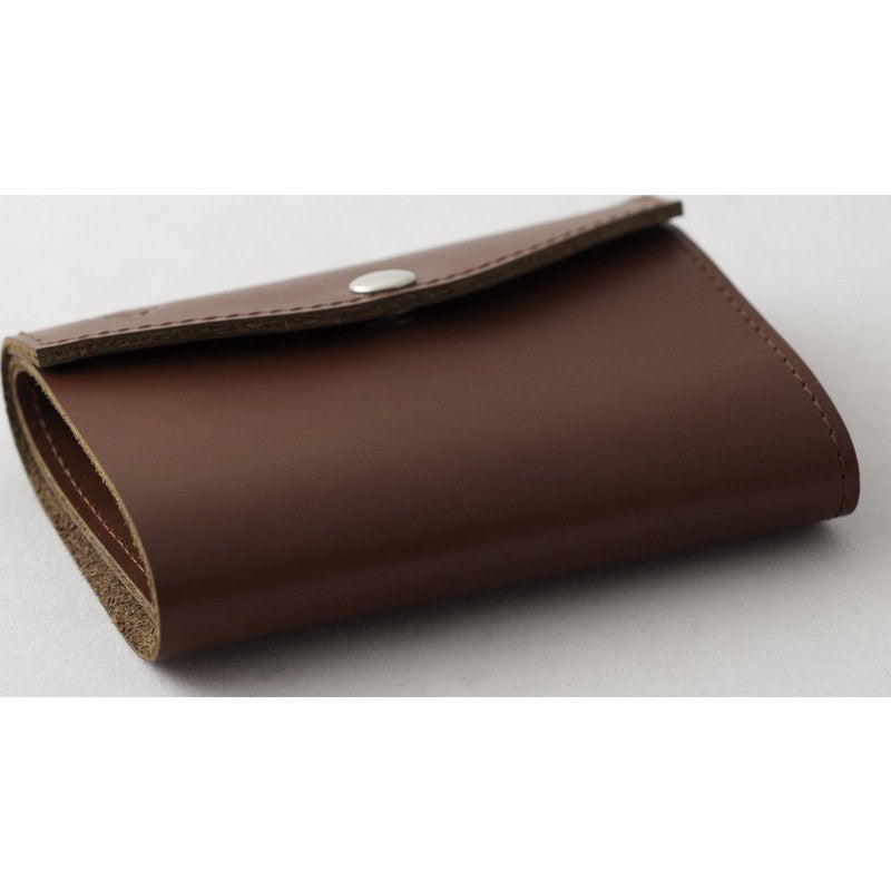 Orchill Artisan Tri-Fold Snap Closure Wallet | Brown