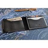 Kiko Leather Simplistic Leather Wallet | Black 114blk