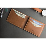 Kiko Leather Simplistic Leather Wallet | Brown 114brwn