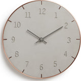 Umbra Piatto Wall Clock | Concrete/Copper 118421-713