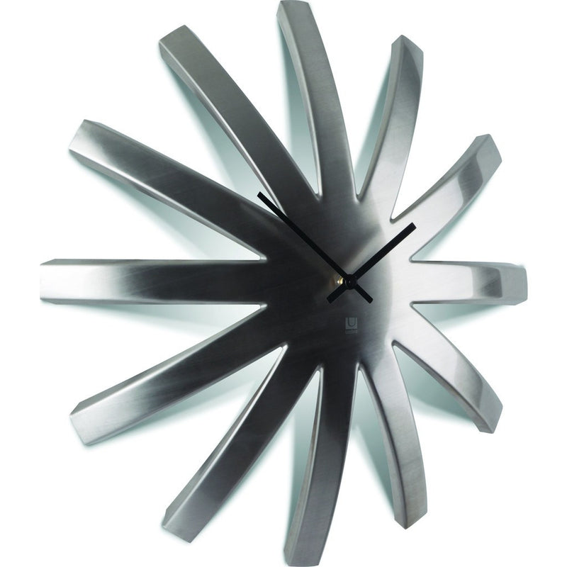 Umbra Burst Metal Clock | Stainless Steel 118685-410