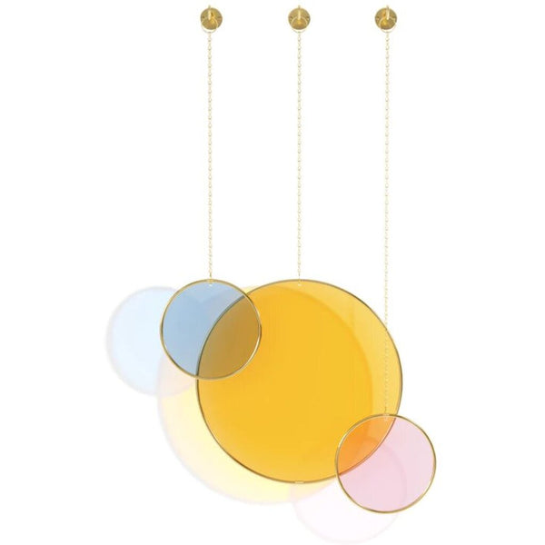 Umbra Dima Sunchimes Set Of 3 - Navy/Amber/Purple