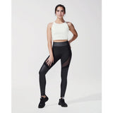Michi Reflex Ribbed Crop Top 