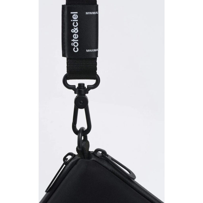 Cote & Ciel Inn Sleek Nylon Crossbody Bag | L, Black