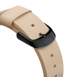 Nomad Modern Apple Slim Watch Strap 40mm / 38mm | Natural/Black Hardware