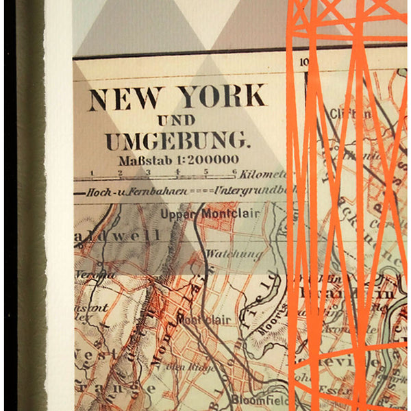 Resource Decor Vintage Map Print | New York City