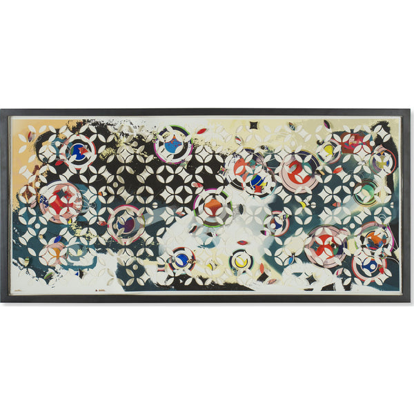 Resource Decor Laser Cut Abstract Print | Museum Frame