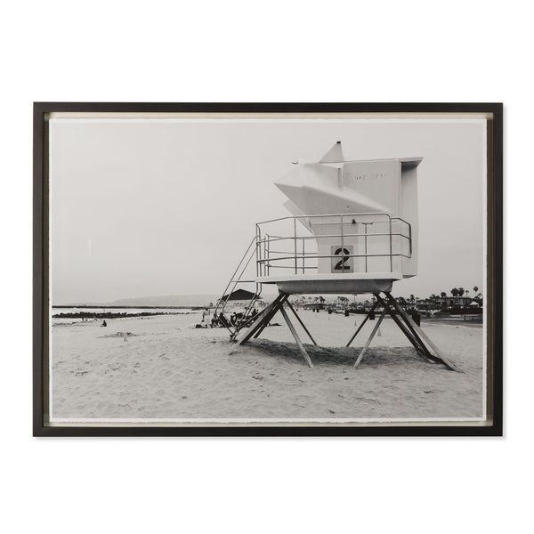Resource Decor Lifeguard Station Print | Solid Wood