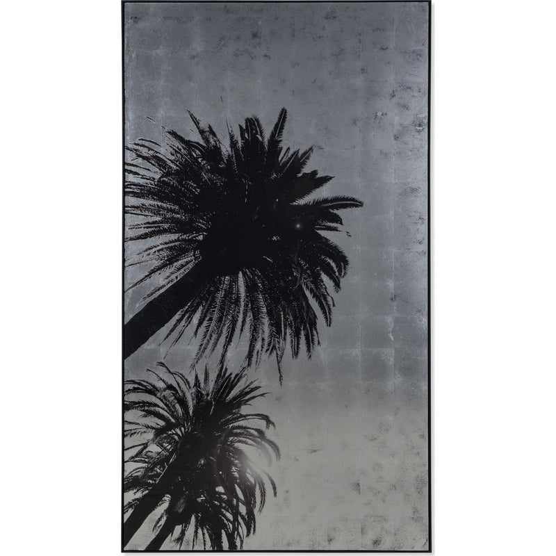 Resource Decor Sliver Leaf Palm Tree Print | Style C