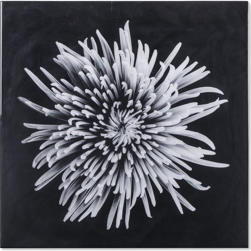 Resource Decor Black & White Flower | Epoxy / A