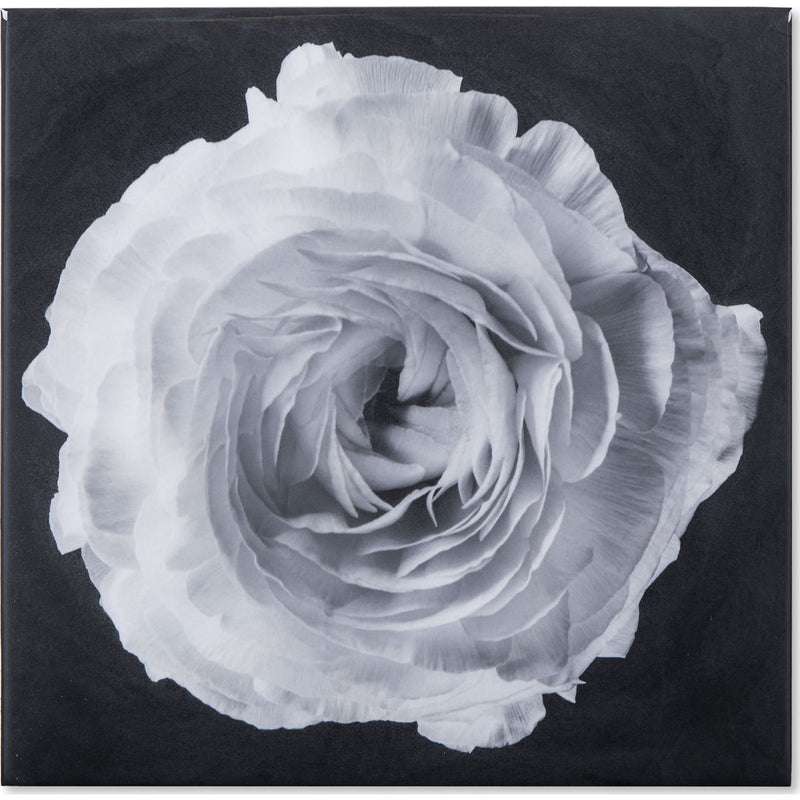 Resource Decor Black & White Flower | Epoxy B