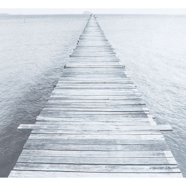 Resource Decor Boardwalk Print | Distressed Wood