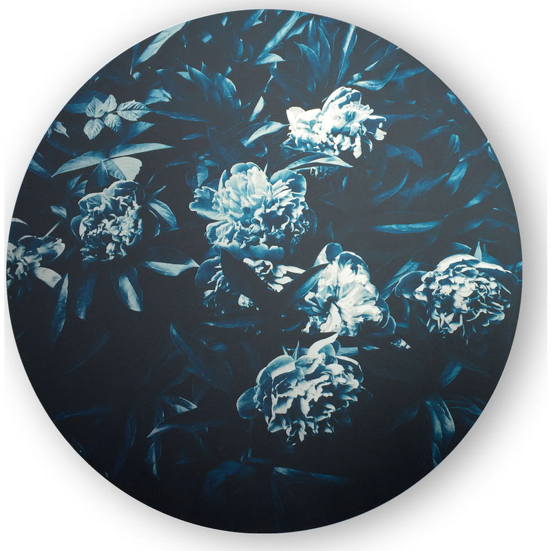 Resource Decor Circular Botanical Print | Aluminum