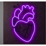Resource Decor Led Neon Heart Light | Concrete