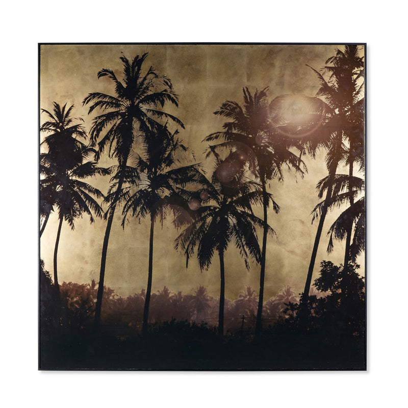 Resource Decor Gold Leaf Palm Tree Print | Grove