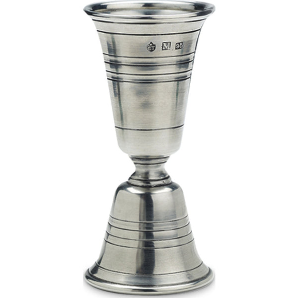 Match Double Jigger | Pewter
