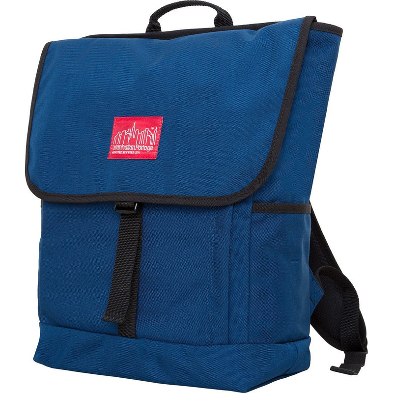 blue red square laptop backpack Manhattan Portage Washington Square Backpack