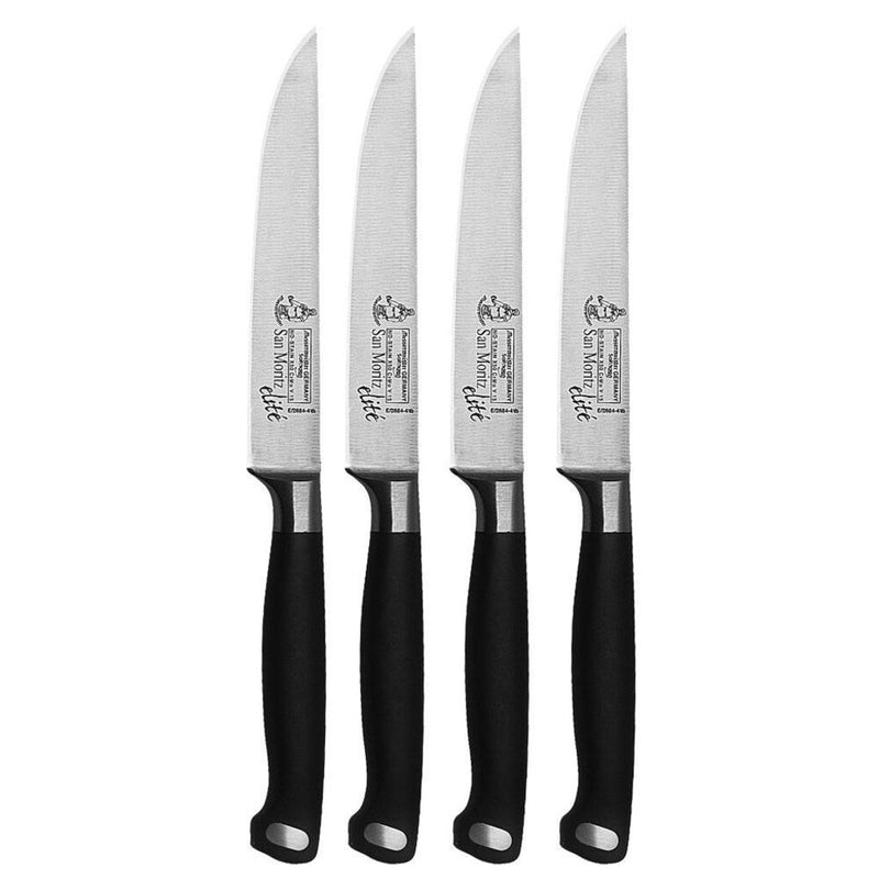 Messermeister San Moritz Elite Fine Edge Steak Set | 4 Piece