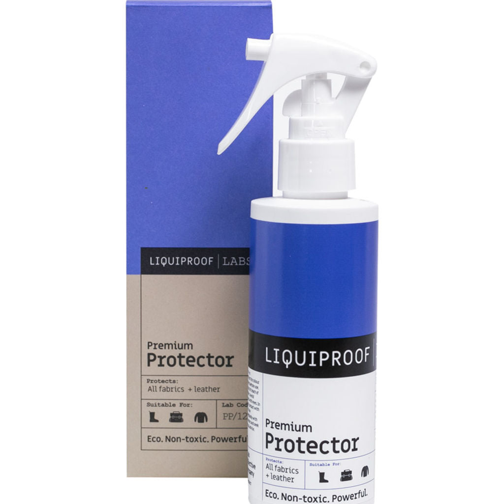 Liquiproof LABS Protector Shoe Care Kit 125. Premium Protector 125ml And A Premium Vegetable Fibre Brush For Easy Application. For Protecting
