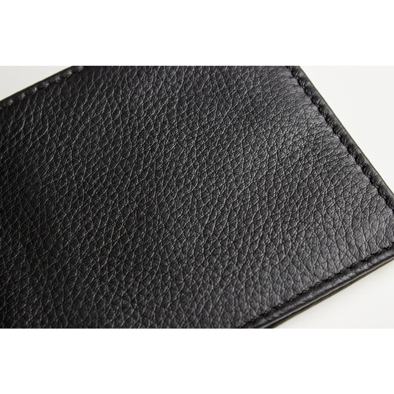 Kiko Leather Classic Bi-Fold Wallet | Black 126blk