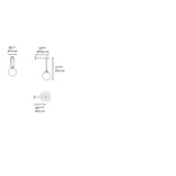 Artemide NH Wall LED Max 5W/E12