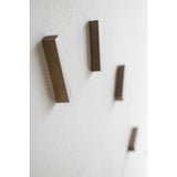 Nomon Sunset I Wall Clock | Walnut/Chromed Brass