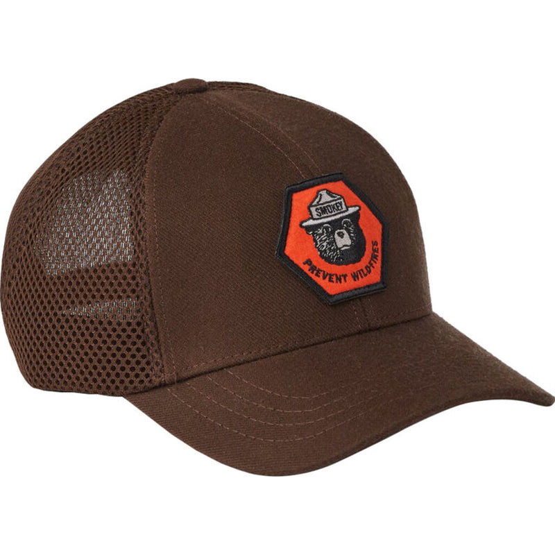 Filson Smokey Bear Mesh Logger Cap | Dark Brown