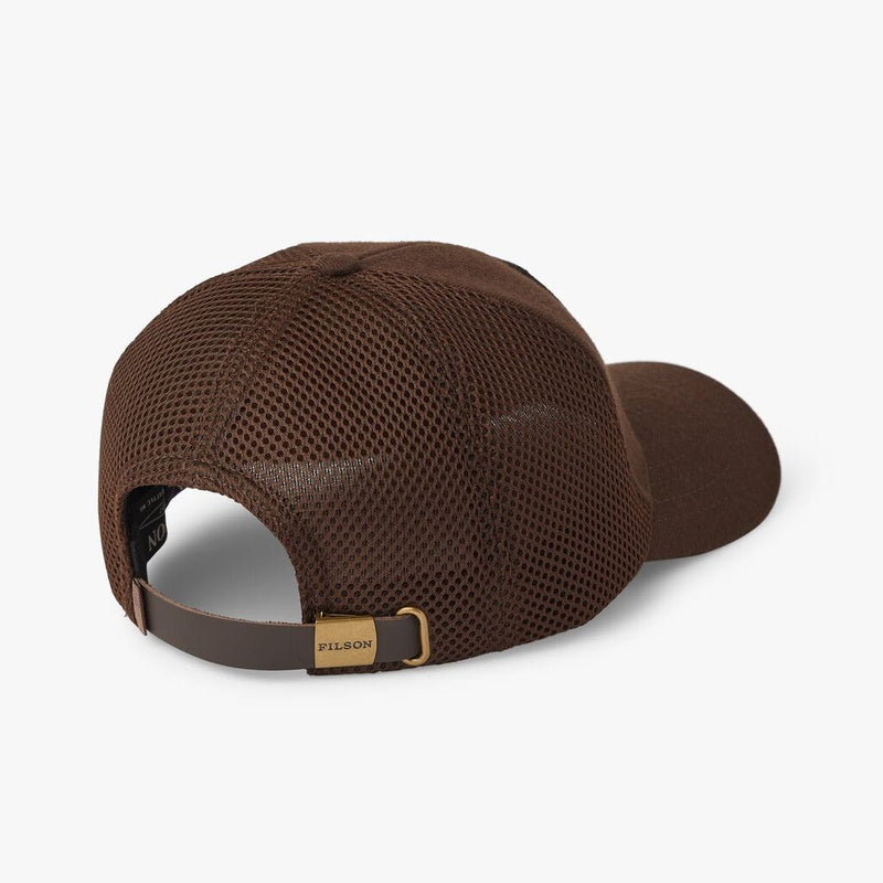 Filson Smokey Bear Mesh Logger Cap | Dark Brown