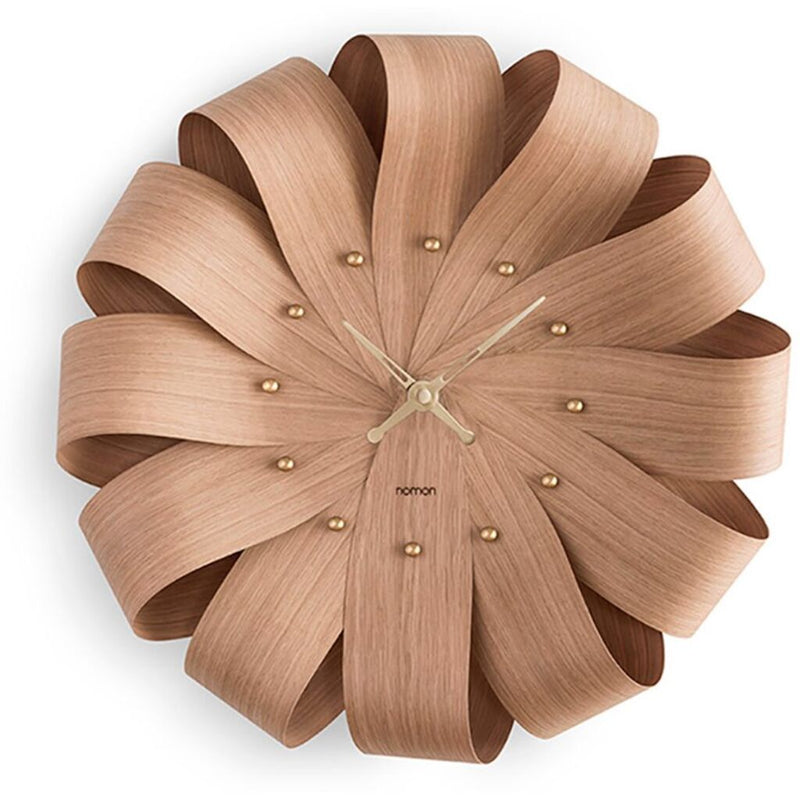Nomon Brisa Oak Clock | Body in Oak Wood