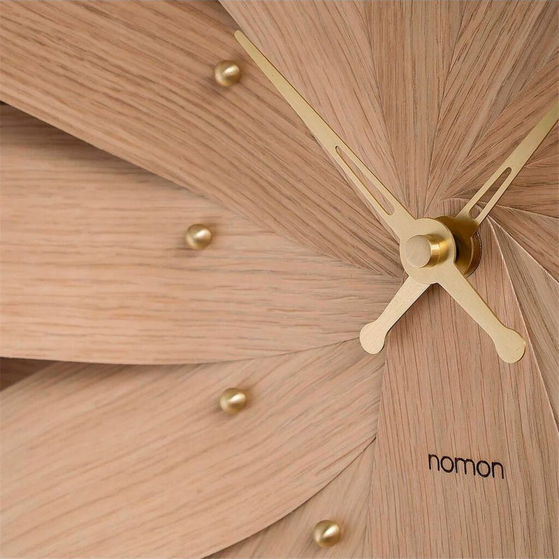 Nomon Brisa Oak Clock | Body in Oak Wood