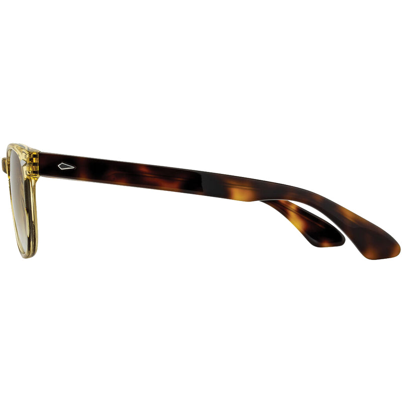American Optical Eyewear AOLite Sunglasses | Yellow Crystal Tortoise/Brown Gradient Nylon