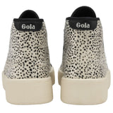 Gola Women's Baseline High Safari Pure Sneakers | Black/Cheetah