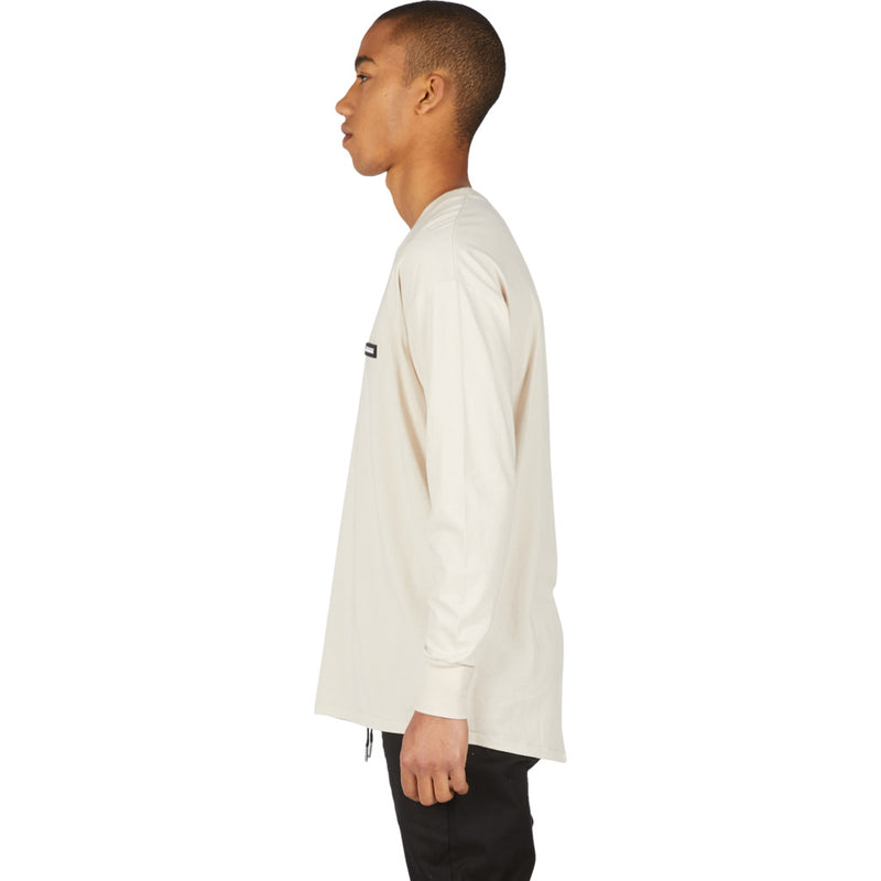 Zanerobe Brand Rugger Long Sleeve Men's T-Shirt | Natural- 5066911 _S__130FT