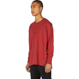 Zanerobe Sponsor Rugger Long Sleeve Men's T-Shirt | Dark Cherry