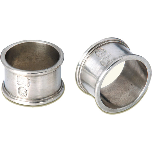 Match Round Napkin Ring | Pair