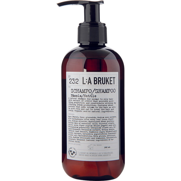 L:A Bruket No 232 Shampoo | Nettle 240 ml