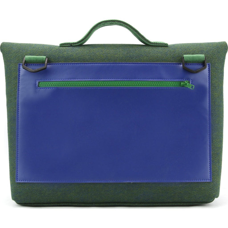M.R.K.T. Kel Briefcase | Midnight Green/Navy Blue 134041D
