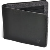 Kiko Leather Dual Textured Wallet | Black 134