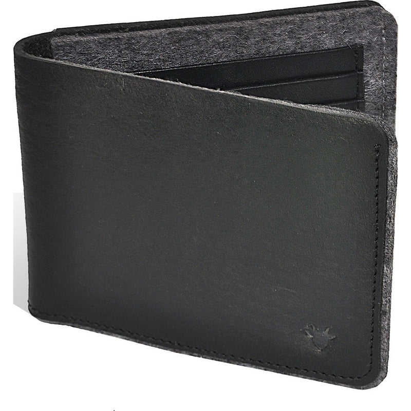 Kiko Leather Dual Textured Wallet | Black 134