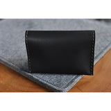 Kiko Leather Two Fold Card Case | Black 136