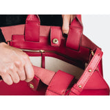 Sandqvist Kajsa Classic Tote Bag | Cherry Red